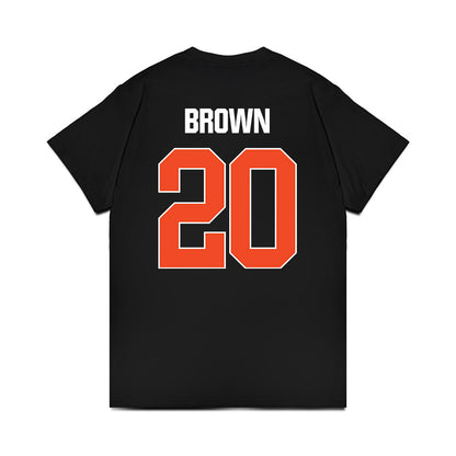 Florida - NCAA Men's Basketball : Isaiah Brown - NCAA® March Madness® 2025 Final Four Shersey Premium T-Shirt-1