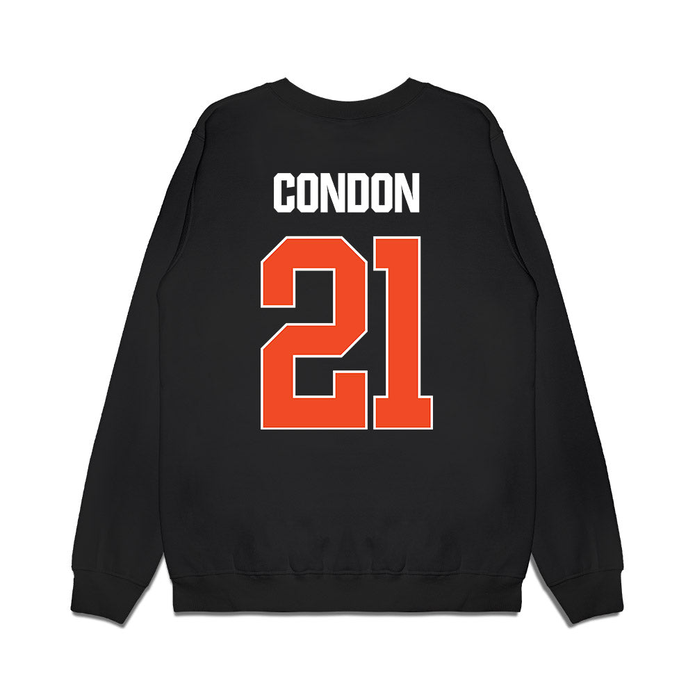 Florida - NCAA Men's Basketball : Alex Condon - NCAA® March Madness® 2025 Final Four Shersey Premium Crewneck Sweatshirt-1