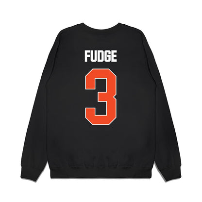 Florida - NCAA Men's Basketball : Alex Fudge - NCAA® March Madness® 2025 Final Four Shersey Premium Crewneck Sweatshirt-1