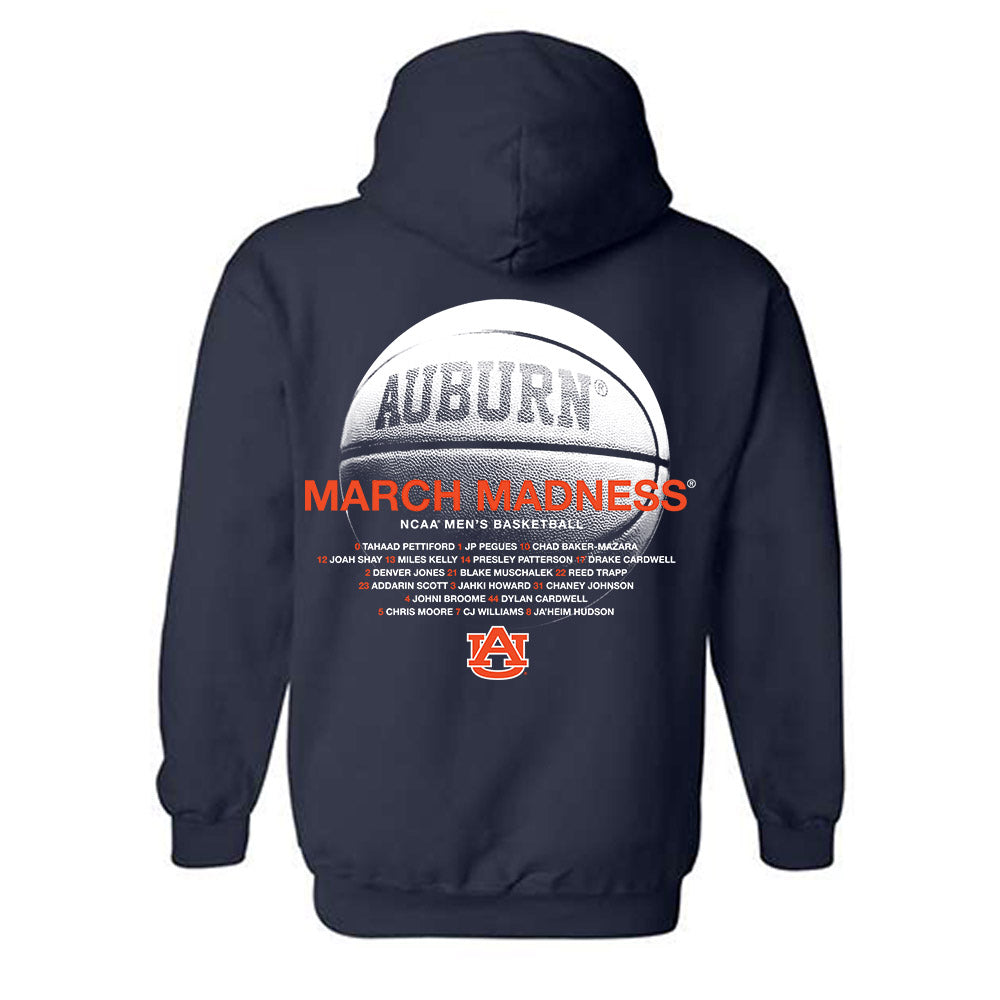 Auburn - NCAA Men's Basketball : - Hooded Sweatshirt-1