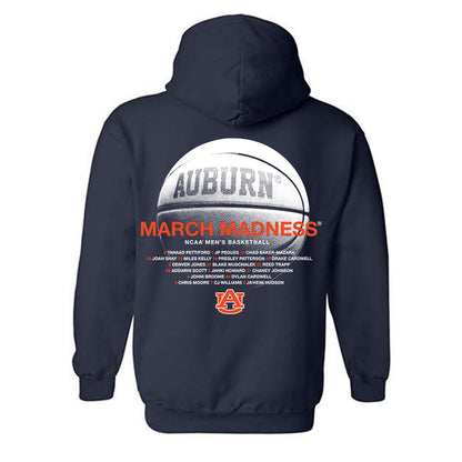 Auburn - NCAA Men's Basketball : - Hooded Sweatshirt-1