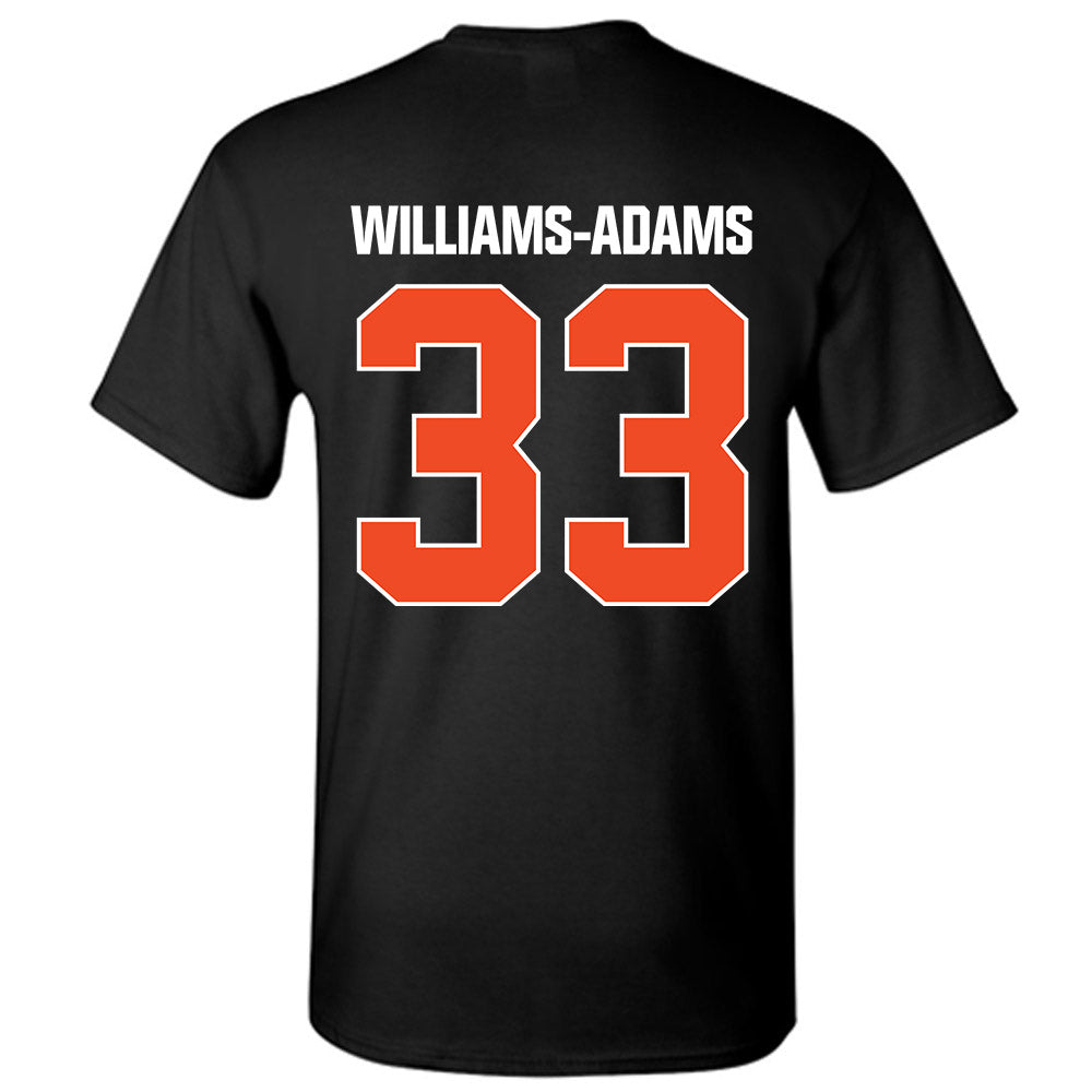 Auburn - NCAA Men's Basketball : Sebastian Williams-Adams - NCAA® March Madness® 2025 Shersey T-Shirt-1