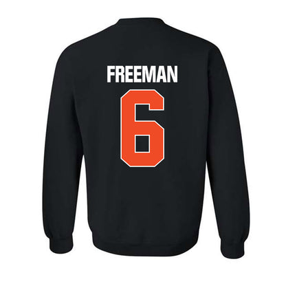 Auburn - NCAA Men's Basketball : Elyjah Freeman - NCAA® March Madness® 2025 Shersey Crewneck Sweatshirt-1