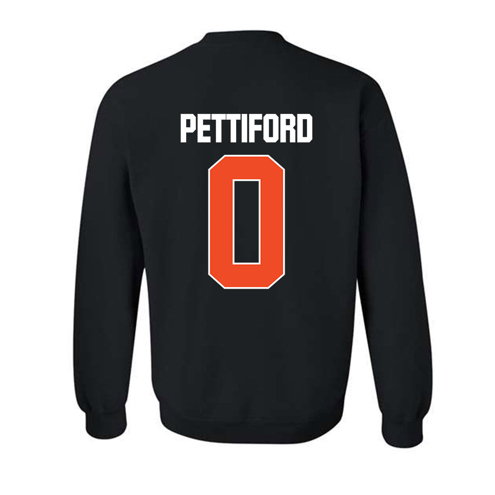 Auburn - NCAA Men's Basketball : Tahaad Pettiford - NCAA® March Madness® 2025 Shersey Crewneck Sweatshirt-1