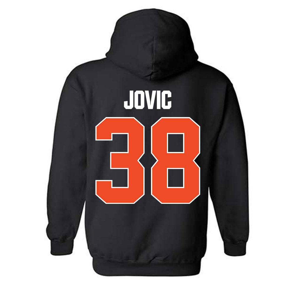 Auburn - NCAA Men's Basketball : Filip Jovic - NCAA® March Madness® 2025 Shersey Hooded Sweatshirt-1