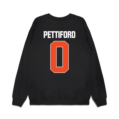 Auburn - NCAA Men's Basketball : Tahaad Pettiford - NCAA® March Madness® 2025 Sweet Sixteen Shersey Premium Crewneck Sweatshirt-1