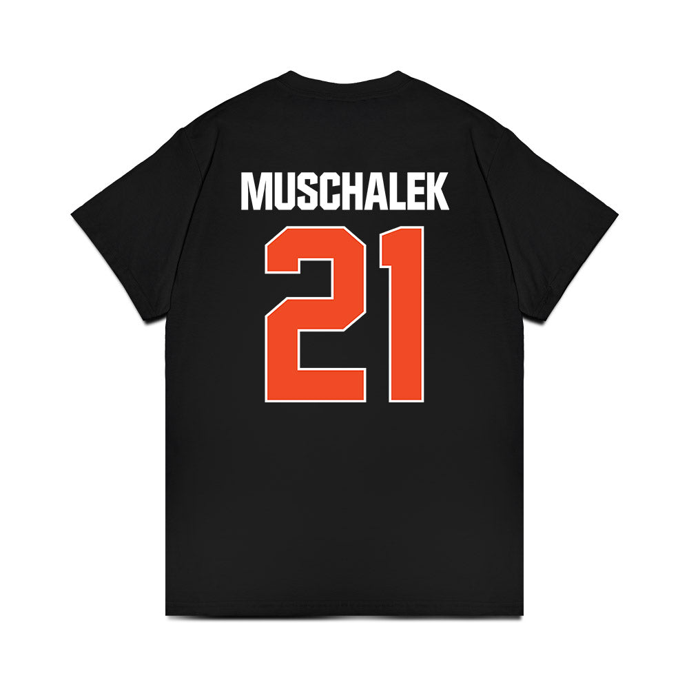 Auburn - NCAA Men's Basketball : Blake Muschalek - NCAA® March Madness® 2025 Shersey Premium T-Shirt-1