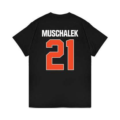 Auburn - NCAA Men's Basketball : Blake Muschalek - NCAA® March Madness® 2025 Shersey Premium T-Shirt-1