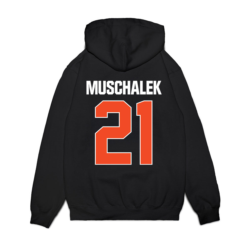 Auburn - NCAA Men's Basketball : Blake Muschalek - NCAA® March Madness® 2025 Sweet Sixteen Shersey Premium Hooded Sweatshirt-1