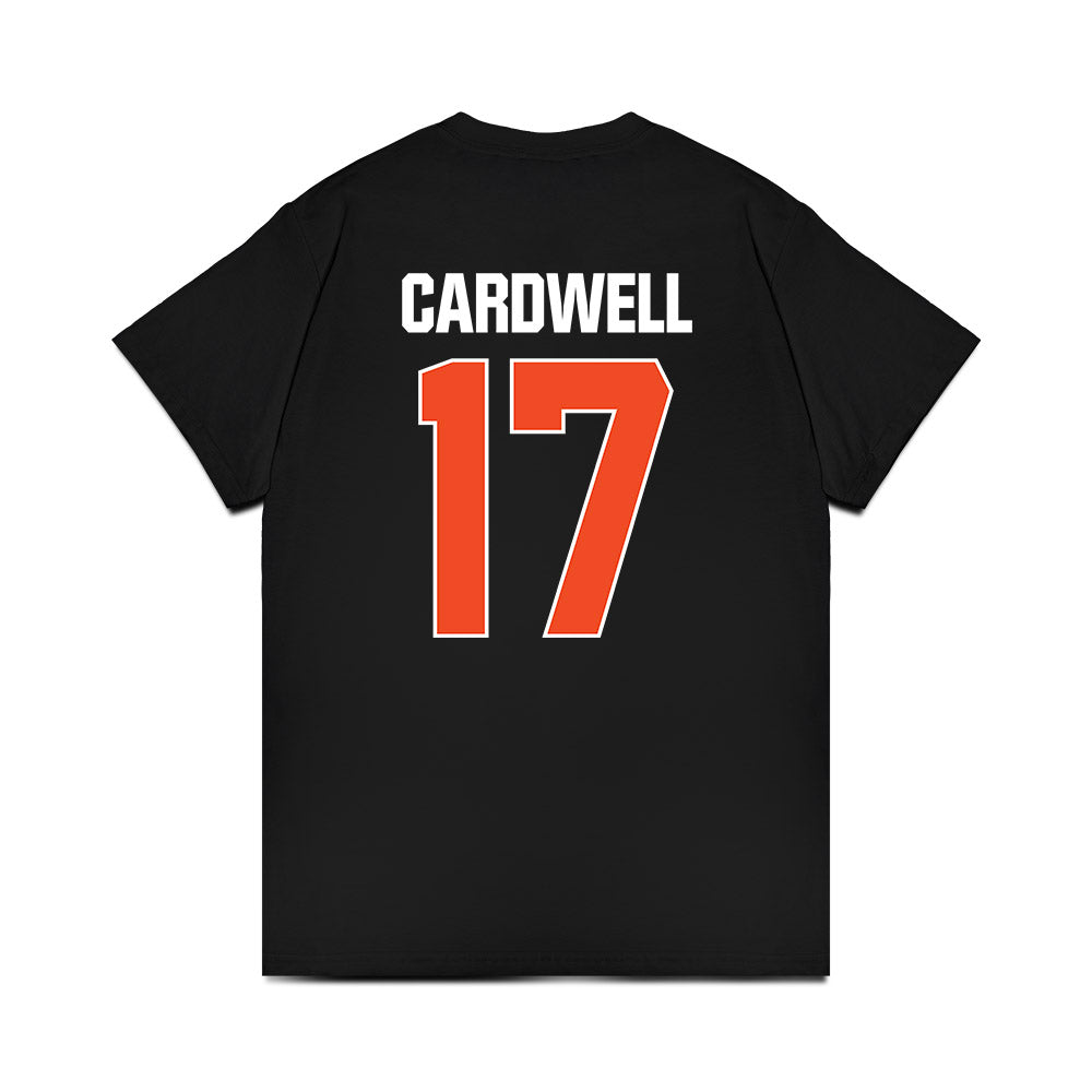 Auburn - NCAA Men's Basketball : Drake Cardwell - NCAA® March Madness® 2025 Shersey Premium T-Shirt-1