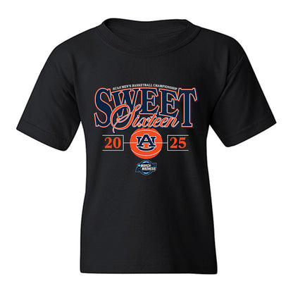 Auburn - NCAA Men's Basketball : KeShawn Murphy - NCAA® March Madness® 2025 Sweet Sixteen Shersey Youth T-Shirt-0