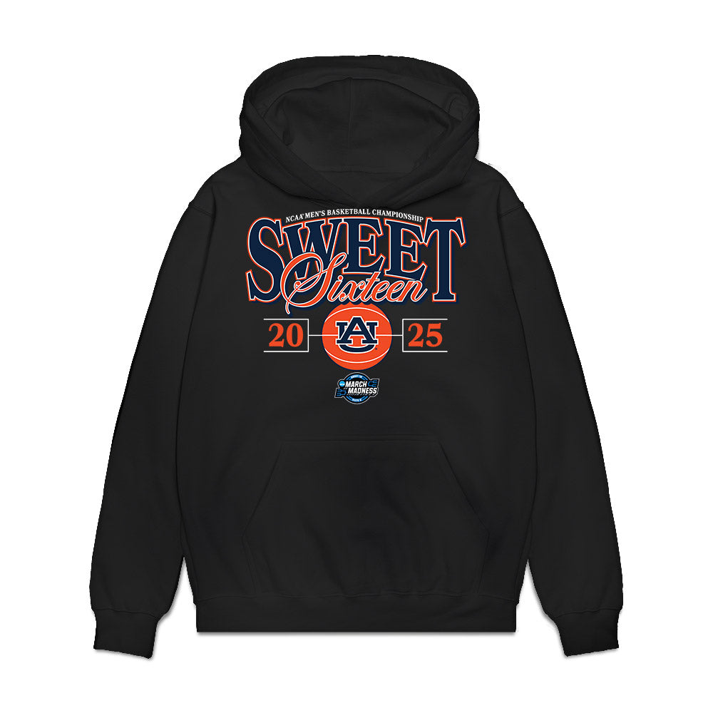 Auburn - NCAA Men's Basketball : Blake Muschalek - NCAA® March Madness® 2025 Sweet Sixteen Shersey Premium Hooded Sweatshirt-0