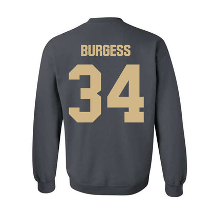 Purdue - NCAA Men's Basketball : Raleigh Burgess - NCAA® March Madness® 2025 Shersey Crewneck Sweatshirt-1