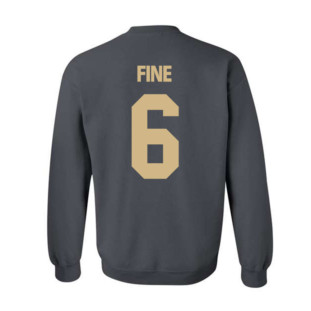 Purdue - NCAA Men's Basketball : Aaron Fine - NCAA® March Madness® 2025 Shersey Crewneck Sweatshirt-1
