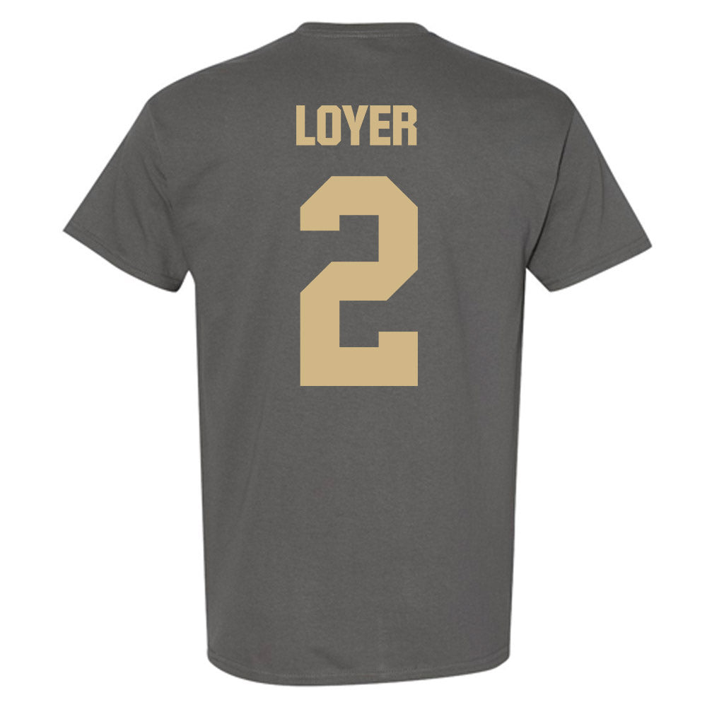 Purdue - NCAA Men's Basketball : Fletcher Loyer - NCAA® March Madness® 2025 Shersey T-Shirt-1
