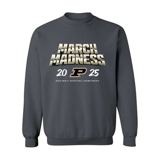 Purdue - NCAA Men's Basketball : Braden Smith - NCAA® March Madness® 2025 Shersey Crewneck Sweatshirt-0