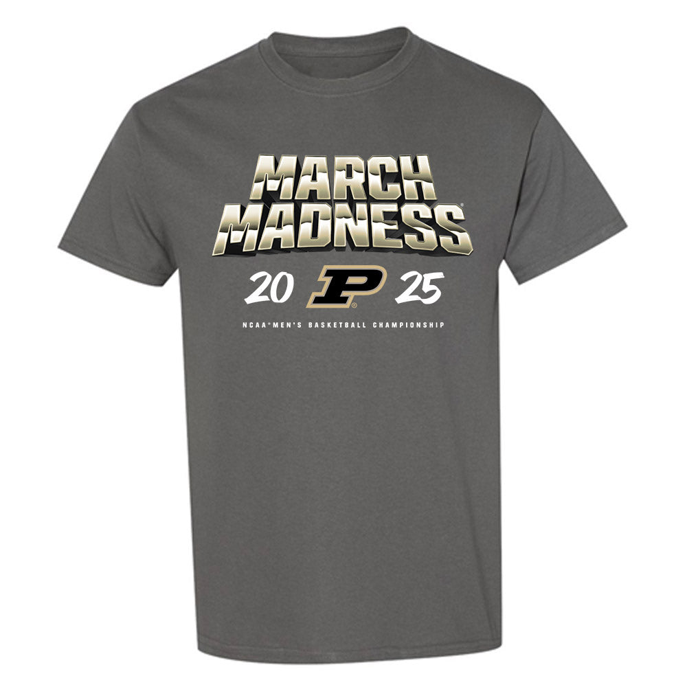 Purdue - NCAA Men's Basketball : Raleigh Burgess - NCAA® March Madness® 2025 Shersey T-Shirt-0