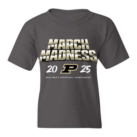 Purdue - NCAA Men's Basketball : Aaron Fine - NCAA® March Madness® 2025 Shersey Youth T-Shirt-0