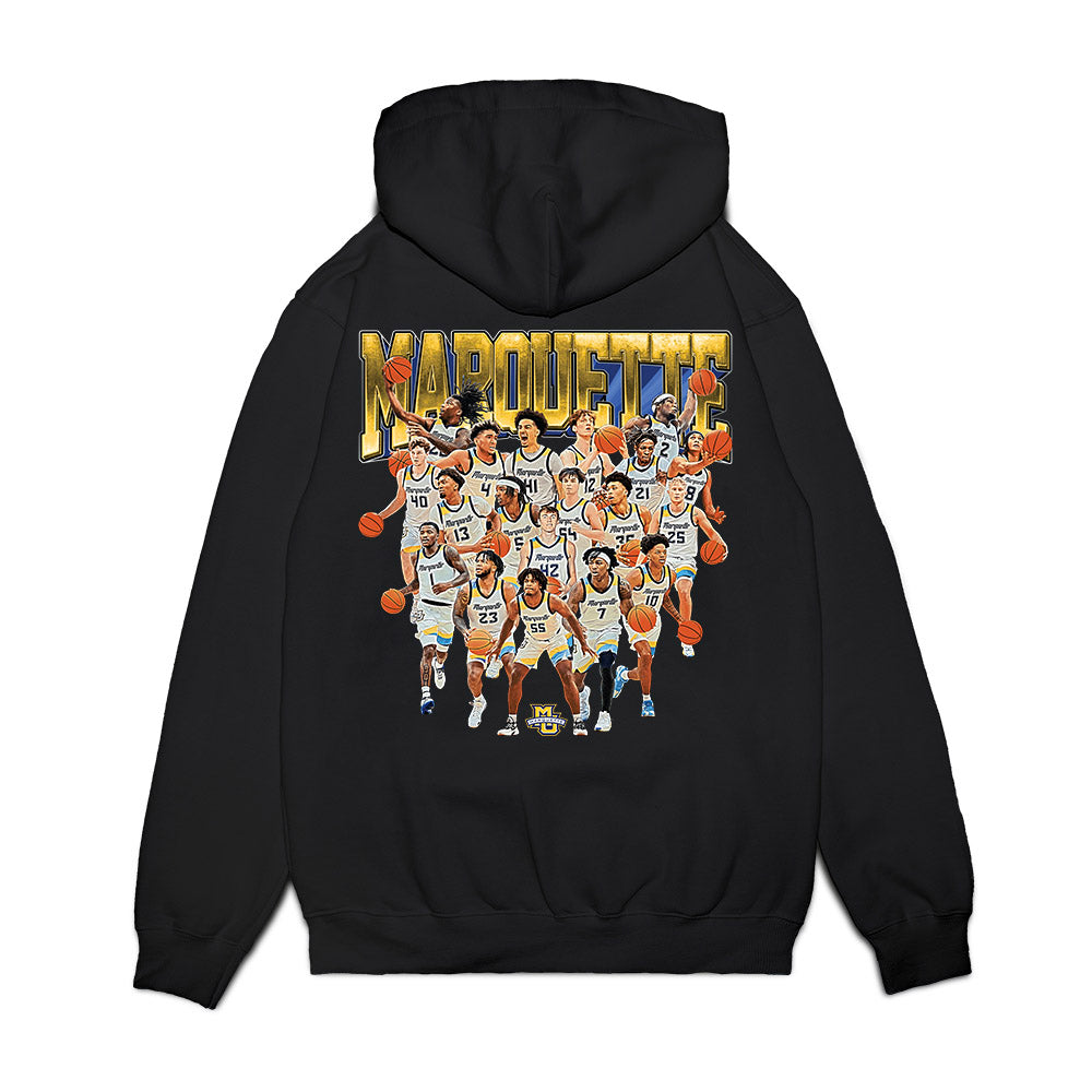 Marquette - NCAA Men's Basketball : - NCAA® March Madness® 2025 Team Premium Hooded Sweatshirt-1