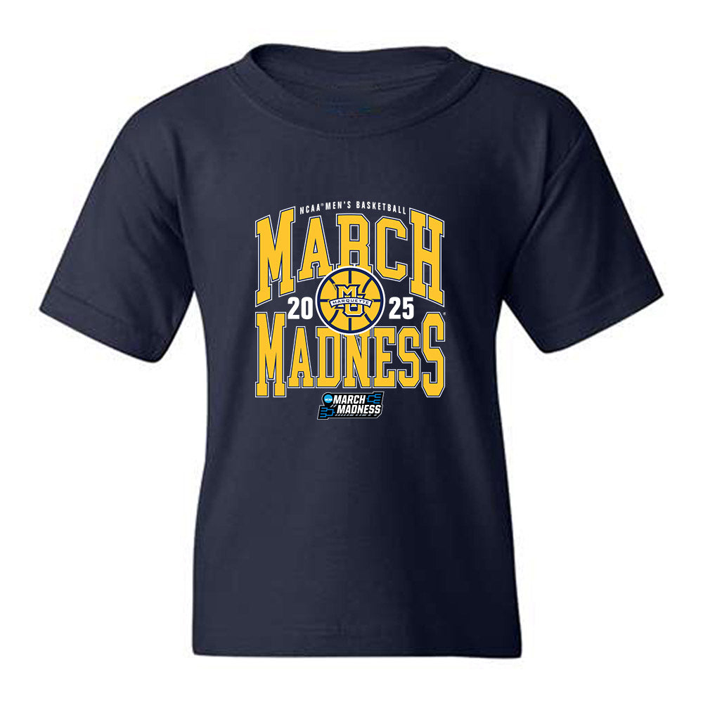 Marquette - NCAA Men's Basketball : - NCAA® March Madness® 2025 Team Youth T-Shirt-0