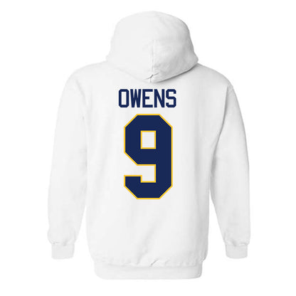 Marquette - NCAA Men's Basketball : Damarius Owens - NCAA® March Madness® 2025 Shersey Hooded Sweatshirt-1