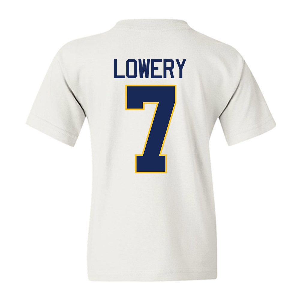Marquette - NCAA Men's Basketball : Zaide Lowery - NCAA® March Madness® 2025 Shersey Youth T-Shirt-1