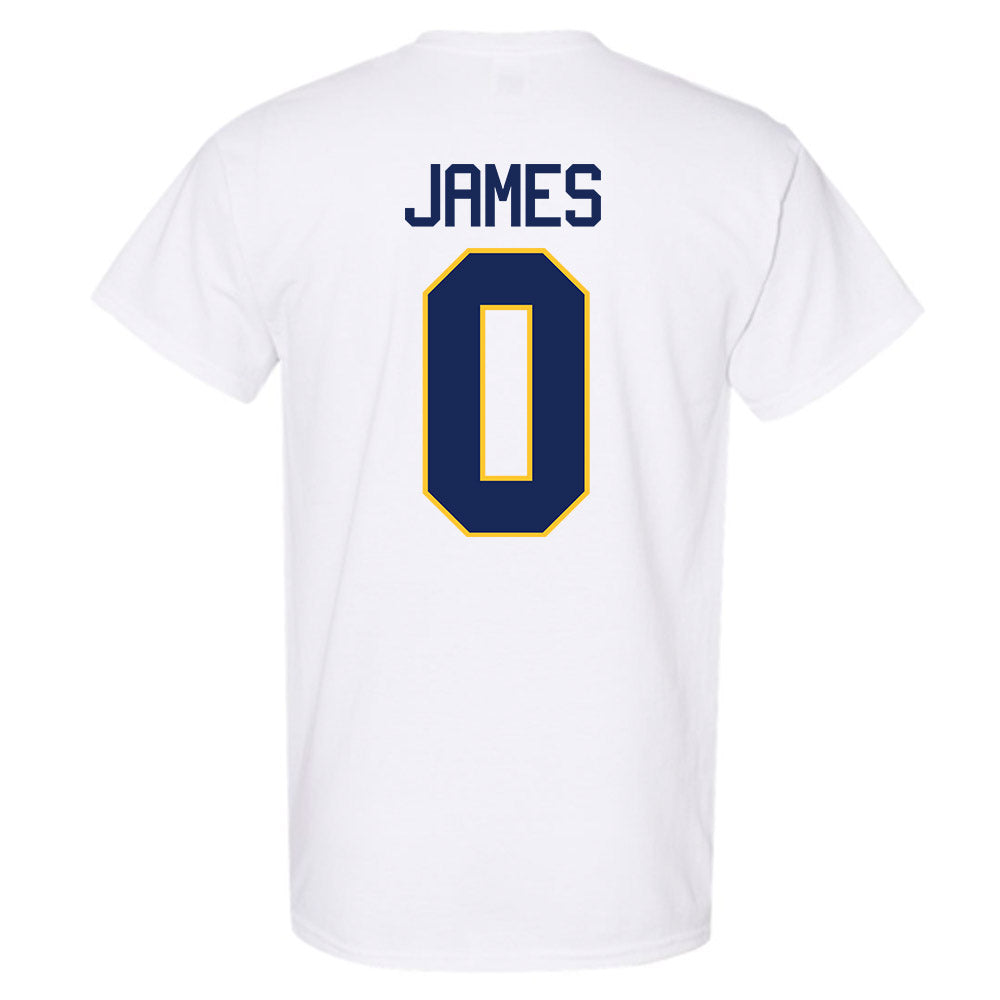 Marquette - NCAA Men's Basketball : Nigel James - NCAA® March Madness® 2025 Shersey T-Shirt-1