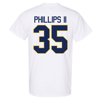 Marquette - NCAA Men's Basketball : Michael Phillips II - NCAA® March Madness® 2025 Shersey T-Shirt-1