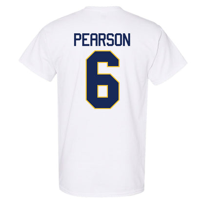 Marquette - NCAA Men's Basketball : Sheek Pearson - NCAA® March Madness® 2025 Shersey T-Shirt-1