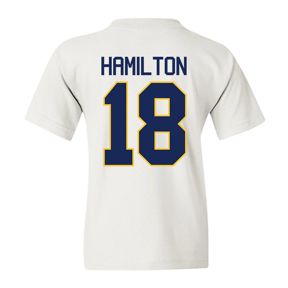 Marquette - NCAA Men's Basketball : Caedin Hamilton - NCAA® March Madness® 2025 Shersey Youth T-Shirt-1