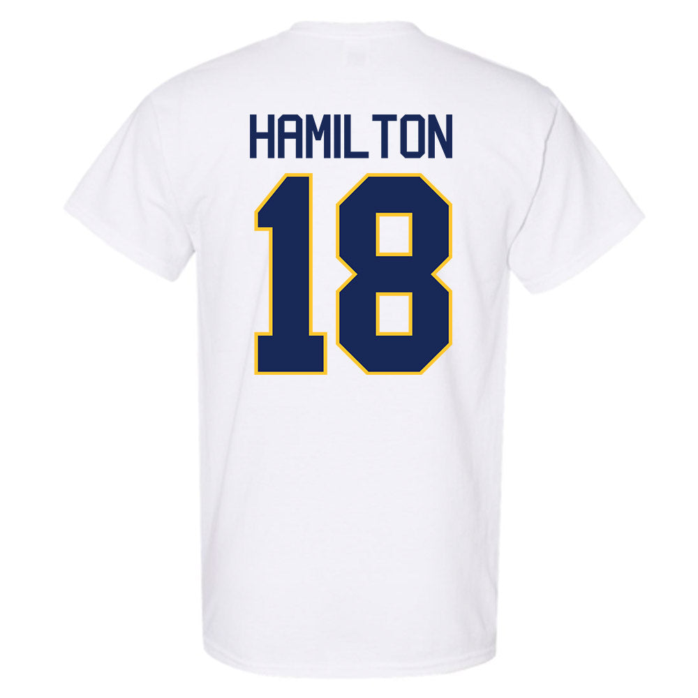 Marquette - NCAA Men's Basketball : Caedin Hamilton - NCAA® March Madness® 2025 Shersey T-Shirt-1