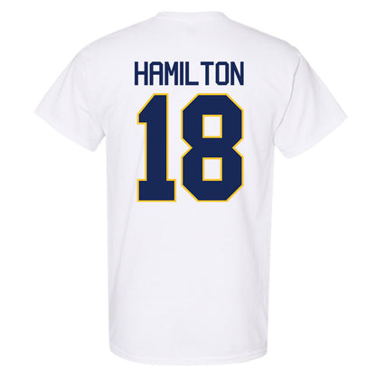Marquette - NCAA Men's Basketball : Caedin Hamilton - NCAA® March Madness® 2025 Shersey T-Shirt-1