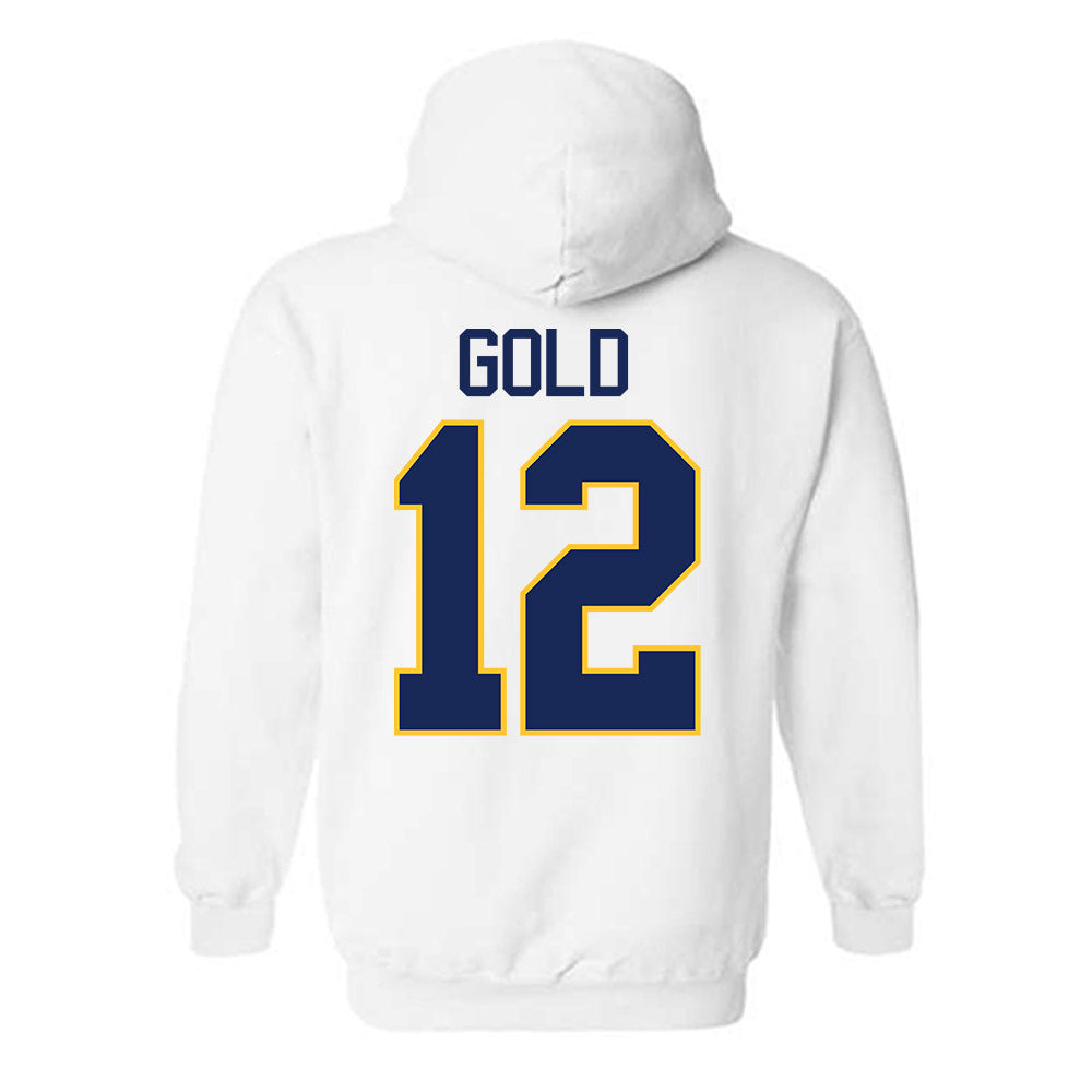 Marquette - NCAA Men's Basketball : Ben Gold - NCAA® March Madness® 2025 Shersey Hooded Sweatshirt-1