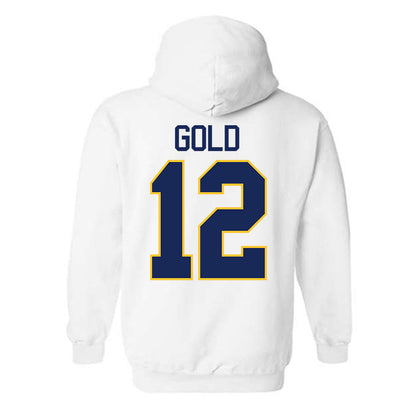 Marquette - NCAA Men's Basketball : Ben Gold - NCAA® March Madness® 2025 Shersey Hooded Sweatshirt-1
