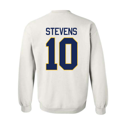 Marquette - NCAA Men's Basketball : Adrien Stevens - NCAA® March Madness® 2025 Shersey Crewneck Sweatshirt-1