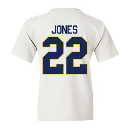 Marquette - NCAA Men's Basketball : Sean Jones - NCAA® March Madness® 2025 Shersey Youth T-Shirt-1