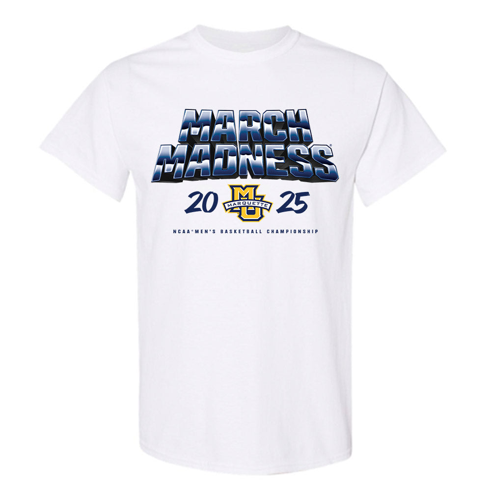 Marquette - NCAA Men's Basketball : Zaide Lowery - NCAA® March Madness® 2025 Shersey T-Shirt-0