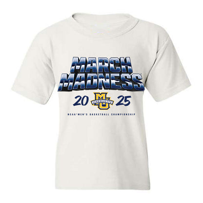 Marquette - NCAA Men's Basketball : Caedin Hamilton - NCAA® March Madness® 2025 Shersey Youth T-Shirt-0
