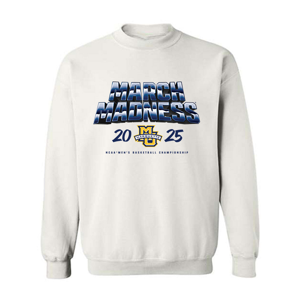 Marquette - NCAA Men's Basketball : Casey O’Malley - NCAA® March Madness® 2025 Shersey Crewneck Sweatshirt-0