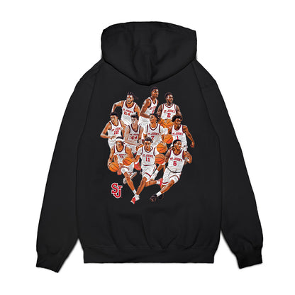St. Johns - NCAA Men's Basketball : - NCAA® March Madness® 2025 Team Premium Hooded Sweatshirt-1