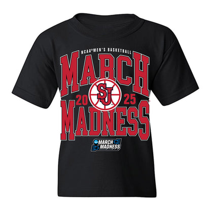 St. Johns - NCAA Men's Basketball : - NCAA® March Madness® 2025 Team Youth T-Shirt-0