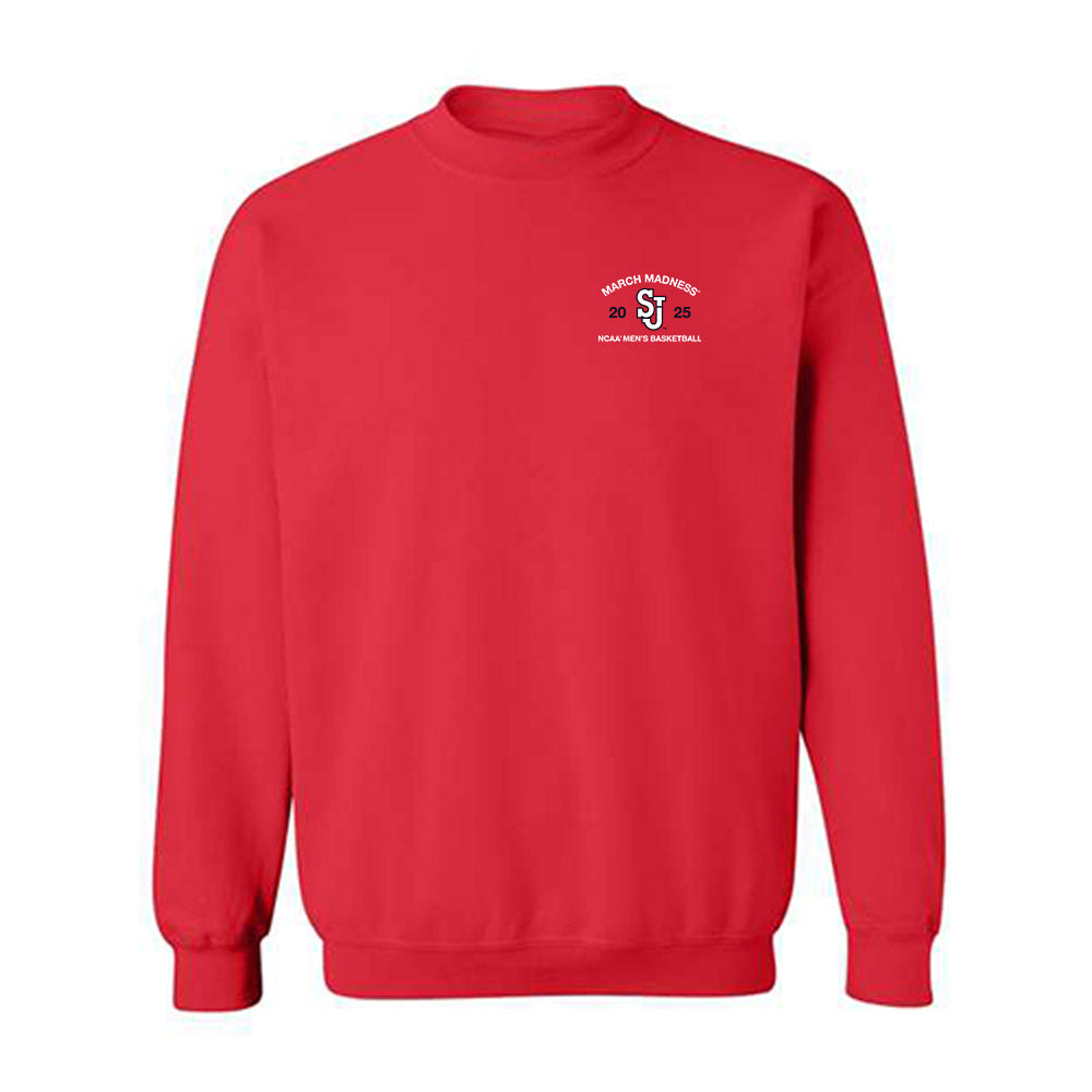 St. Johns - NCAA Men's Basketball : - NCAA® March Madness® 2025 Roster Crewneck Sweatshirt-0