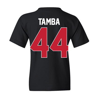 St. Johns - NCAA Men's Basketball : Handje Tamba - NCAA® March Madness® 2025 Shersey Youth T-Shirt-1