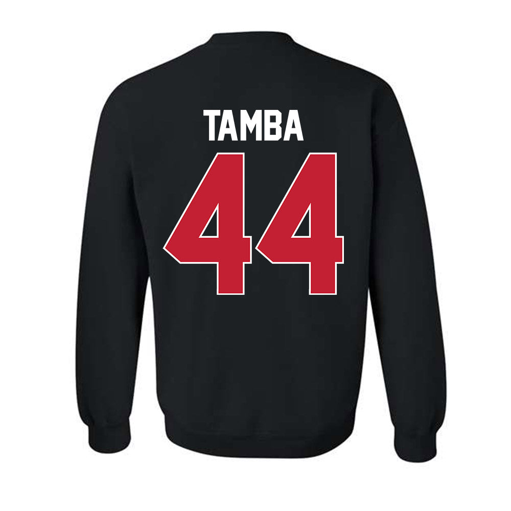 St. Johns - NCAA Men's Basketball : Handje Tamba - NCAA® March Madness® 2025 Shersey Crewneck Sweatshirt-1