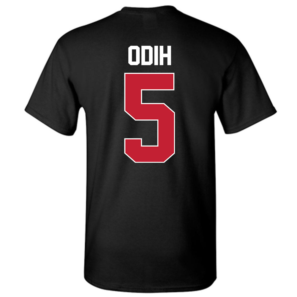 St. Johns - NCAA Men's Basketball : Kelvin Odih - NCAA® March Madness® 2025 Shersey T-Shirt-1