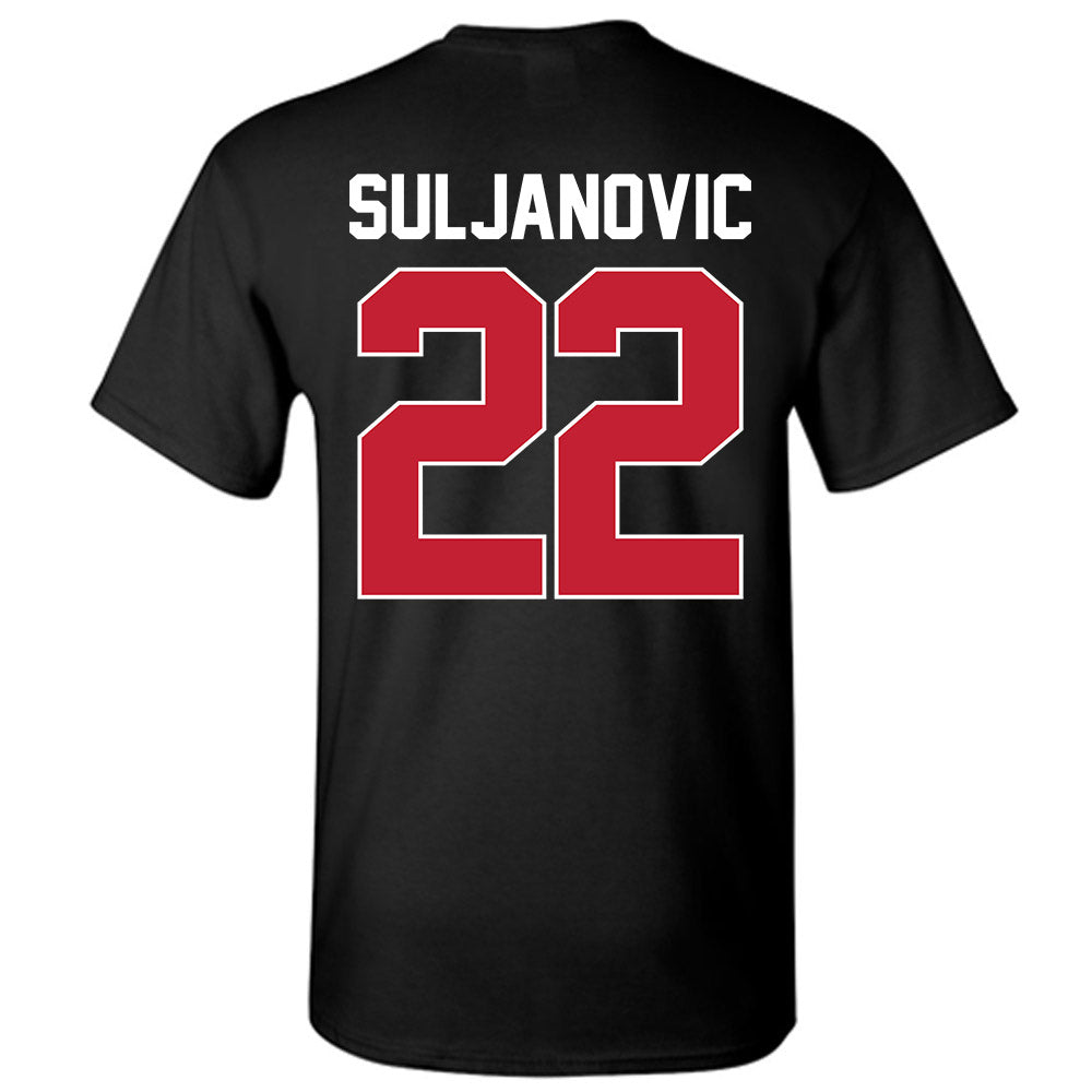 St. Johns - NCAA Men's Basketball : Imran Suljanovic - NCAA® March Madness® 2025 Shersey T-Shirt-1