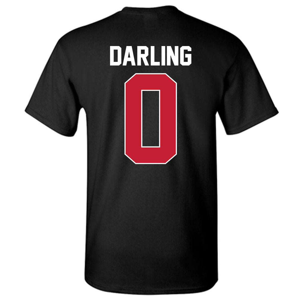St. Johns - NCAA Men's Basketball : Dylan Darling - NCAA® March Madness® 2025 Shersey T-Shirt-1