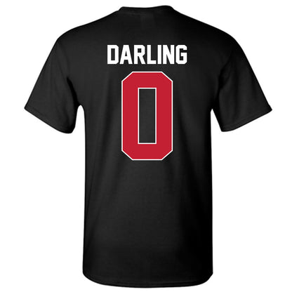 St. Johns - NCAA Men's Basketball : Dylan Darling - NCAA® March Madness® 2025 Shersey T-Shirt-1