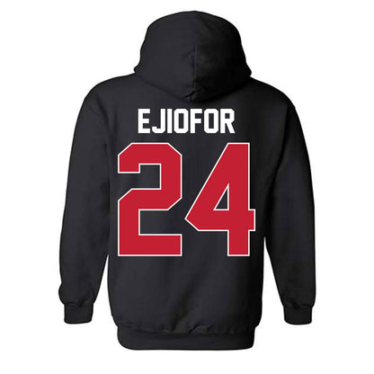 St. Johns - NCAA Men's Basketball : Zuby Ejiofor - NCAA® March Madness® 2025 Shersey Hooded Sweatshirt-1