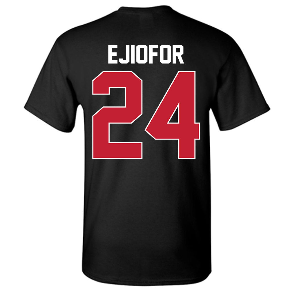 St. Johns - NCAA Men's Basketball : Zuby Ejiofor - NCAA® March Madness® 2025 Shersey T-Shirt-1